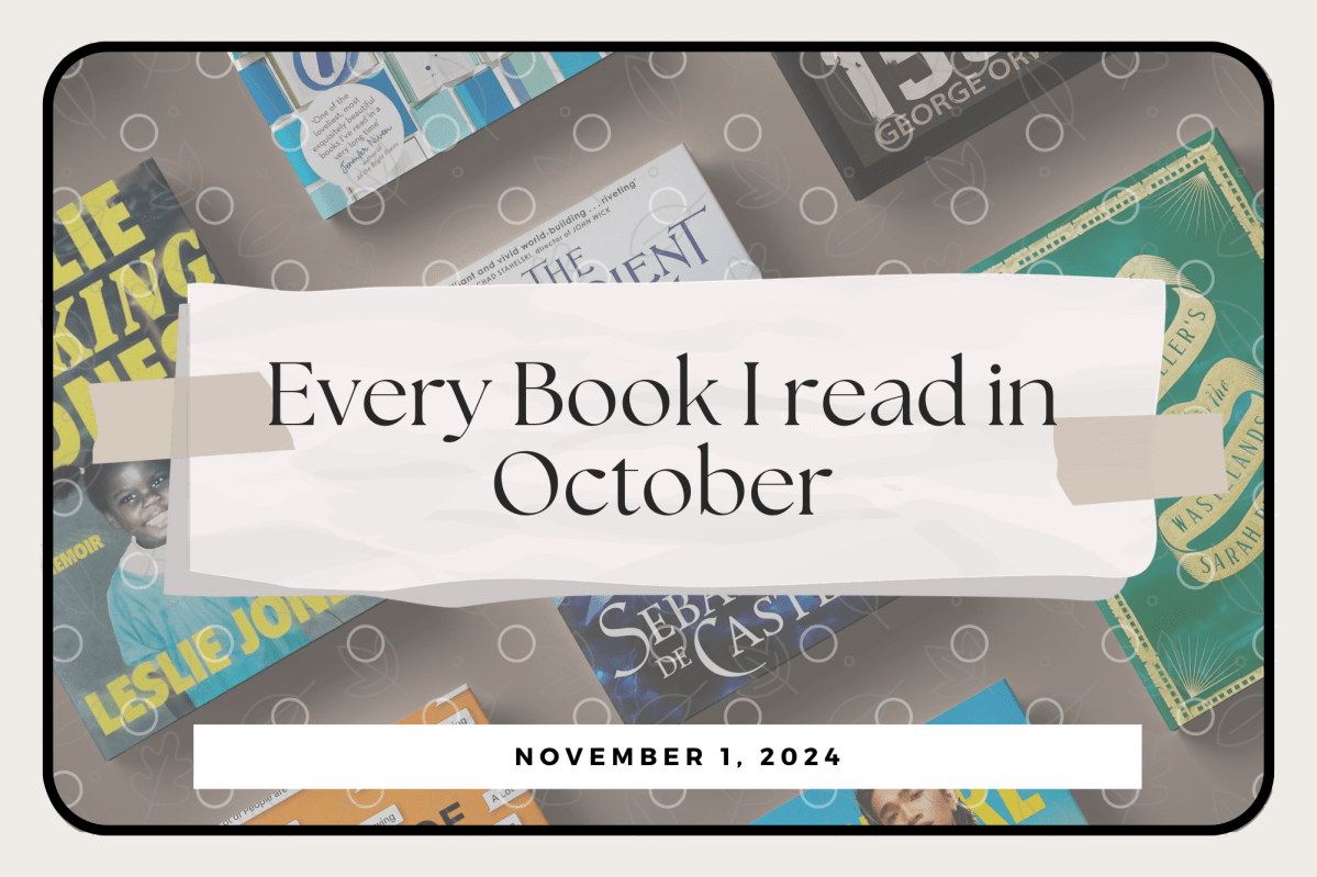 Not a spooky-themed book in sight | October Reading&nbsp;Wrap-Up